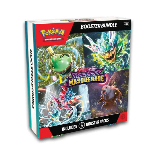 Twilight Masquerade - Booster Bundle (6 Packs) - Pokémon TCG - Trading Cards