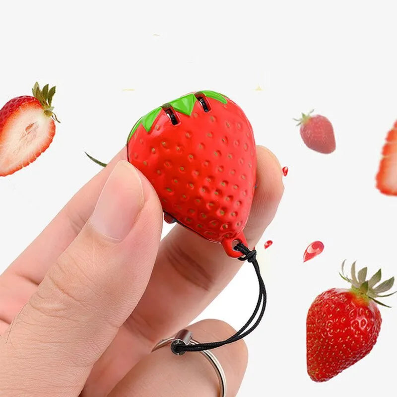 Nail Clippers Fruits Strawberries Nail Clippers Folding Nail Clippers High End Nail Clippers Portable Manicure Tools Key Fob